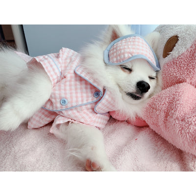 Animal-Go-Round เสื้อผ้าเครื่องแต่งกาย สัตว์เลี้ยง, หมา, แมว, สุนัข รุ่น Pajamas Pink
