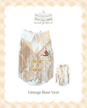 Animal-Go-Round เสื้อผ้าเครื่องแต่งกาย สัตว์เลี้ยง, หมา, แมว, สุนัข รุ่น Vintage Rose Vest