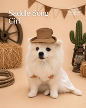 Animal-Go-Round เสื้อผ้าเครื่องแต่งกาย สัตว์เลี้ยง, หมา, แมว, สุนัข รุ่น Saddle Song - Boy