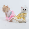 Animal-Go-Round เสื้อผ้าเครื่องแต่งกาย สัตว์เลี้ยง, หมา, แมว, สุนัข รุ่น Swan Fleurs Pink