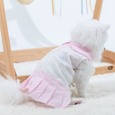 Animal-Go-Round เสื้อผ้าเครื่องแต่งกาย สัตว์เลี้ยง, หมา, แมว, สุนัข รุ่น Romilly Snowflake