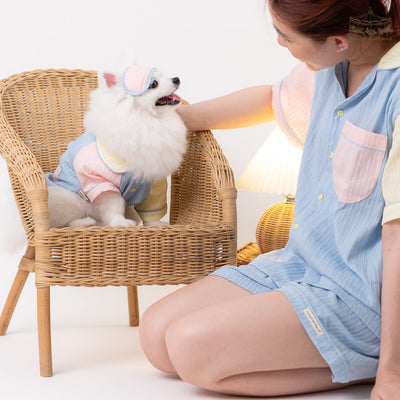 Animal-Go-Round เสื้อผ้าเครื่องแต่งกาย สัตว์เลี้ยง, หมา, แมว, สุนัข รุ่น Lullaby Pajamas