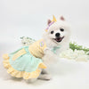 Animal-Go-Round เสื้อผ้าเครื่องแต่งกาย สัตว์เลี้ยง, หมา, แมว, สุนัข รุ่น Posy Frilly Dress