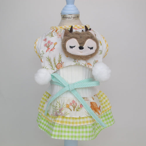 Animal-Go-Round เสื้อผ้าเครื่องแต่งกาย สัตว์เลี้ยง, หมา, แมว, สุนัข รุ่น Little Forest Tales - Girl