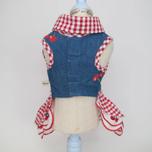 Animal-Go-Round เสื้อผ้าเครื่องแต่งกาย สัตว์เลี้ยง, หมา, แมว, สุนัข รุ่น Vintage Cherry Love-Dress