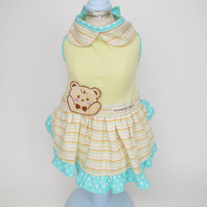 Animal-Go-Round เสื้อผ้าเครื่องแต่งกาย สัตว์เลี้ยง, หมา, แมว, สุนัข รุ่น Mochi Bear Girl