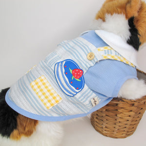 Animal-Go-Round เสื้อผ้าเครื่องแต่งกาย สัตว์เลี้ยง, หมา, แมว, สุนัข รุ่น Petit Patisserie - Pancake