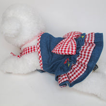 Animal-Go-Round เสื้อผ้าเครื่องแต่งกาย สัตว์เลี้ยง, หมา, แมว, สุนัข รุ่น Vintage Cherry Love-Girl
