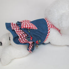 Animal-Go-Round เสื้อผ้าเครื่องแต่งกาย สัตว์เลี้ยง, หมา, แมว, สุนัข รุ่น Vintage Cherry Love-Girl