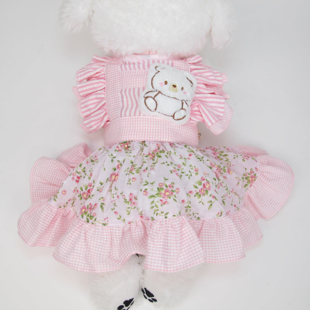 Animal-Go-Round เสื้อผ้าเครื่องแต่งกาย สัตว์เลี้ยง, หมา, แมว, สุนัข รุ่น Teddy Blossom