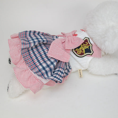 Animal-Go-Round เสื้อผ้าเครื่องแต่งกาย สัตว์เลี้ยง, หมา, แมว, สุนัข รุ่น Cheongdam Class Girl