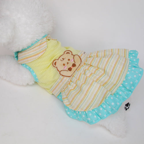 Animal-Go-Round เสื้อผ้าเครื่องแต่งกาย สัตว์เลี้ยง, หมา, แมว, สุนัข รุ่น Mochi Bear Girl