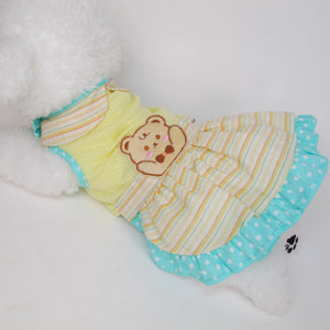 Animal-Go-Round เสื้อผ้าเครื่องแต่งกาย สัตว์เลี้ยง, หมา, แมว, สุนัข รุ่น Mochi Bear Girl