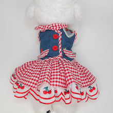Animal-Go-Round เสื้อผ้าเครื่องแต่งกาย สัตว์เลี้ยง, หมา, แมว, สุนัข รุ่น Vintage Cherry Love-Dress