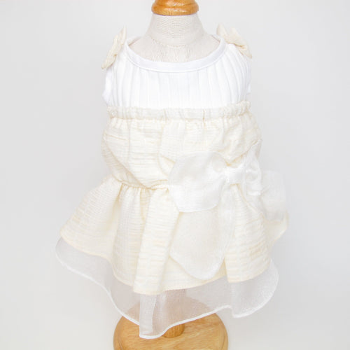 Animal-Go-Round เสื้อผ้าเครื่องแต่งกาย สัตว์เลี้ยง, หมา, แมว, สุนัข รุ่น CreamBelle