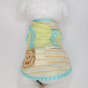 Animal-Go-Round เสื้อผ้าเครื่องแต่งกาย สัตว์เลี้ยง, หมา, แมว, สุนัข รุ่น Mochi Bear Boy