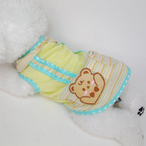 Animal-Go-Round เสื้อผ้าเครื่องแต่งกาย สัตว์เลี้ยง, หมา, แมว, สุนัข รุ่น Mochi Bear Boy