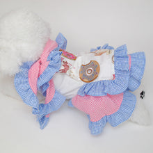 Animal-Go-Round เสื้อผ้าเครื่องแต่งกาย สัตว์เลี้ยง, หมา, แมว, สุนัข รุ่น Petit Patisserie-Donut Girl