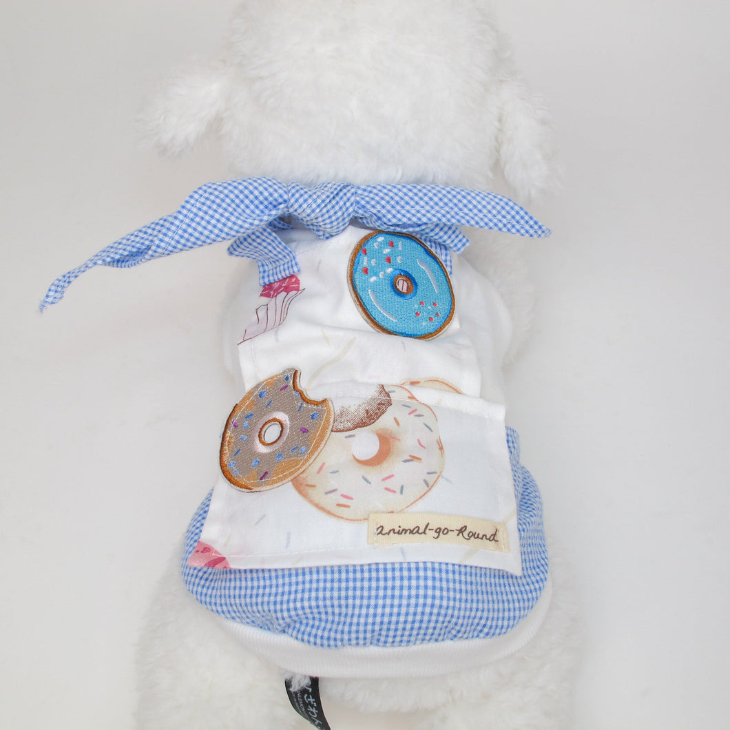 Animal-Go-Round เสื้อผ้าเครื่องแต่งกาย สัตว์เลี้ยง, หมา, แมว, สุนัข รุ่น Petit Patisserie-Donut Boy