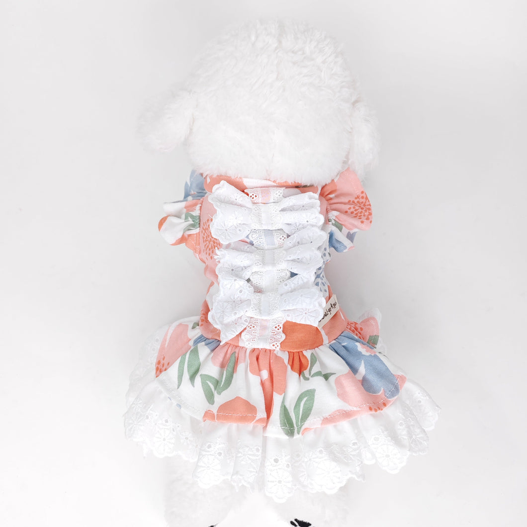 Animal-Go-Round เสื้อผ้าเครื่องแต่งกาย สัตว์เลี้ยง, หมา, แมว, สุนัข รุ่น Garden Waltz