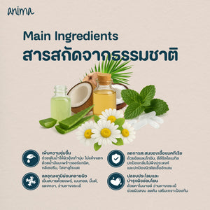 ANIMA Cooling Balm บาล์มให้ความเย็น สำหรับ สัตว์เลี้ยง, หมา, แมว, สุนัข