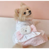 Animal-Go-Round เสื้อผ้าเครื่องแต่งกาย สัตว์เลี้ยง, หมา, แมว, สุนัข รุ่น Polar Bear Pink