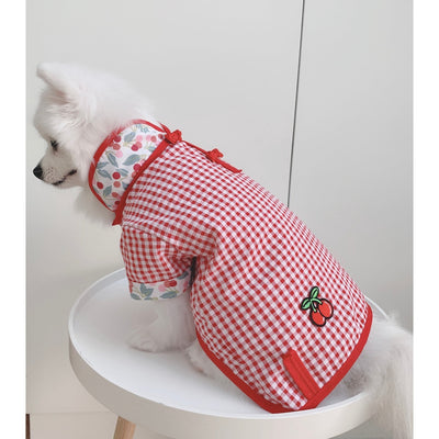 Animal-Go-Round เสื้อผ้าเครื่องแต่งกาย สัตว์เลี้ยง, หมา, แมว, สุนัข รุ่น Chinese Cherry Red Boy