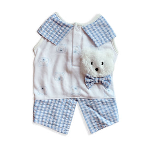 Animal-Go-Round เสื้อผ้าเครื่องแต่งกาย สัตว์เลี้ยง, หมา, แมว, สุนัข รุ่น Polar Bear Blue