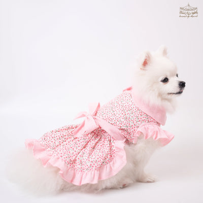 Animal-Go-Round เสื้อผ้าเครื่องแต่งกาย สัตว์เลี้ยง, หมา, แมว, สุนัข รุ่น Baby Bloom Pink