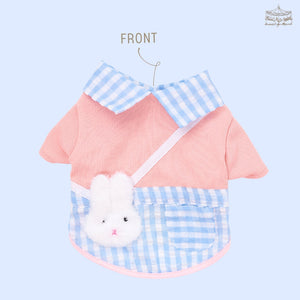 Animal-Go-Round เสื้อผ้าเครื่องแต่งกาย สัตว์เลี้ยง, หมา, แมว, สุนัข รุ่น New Bunny Blue Boy