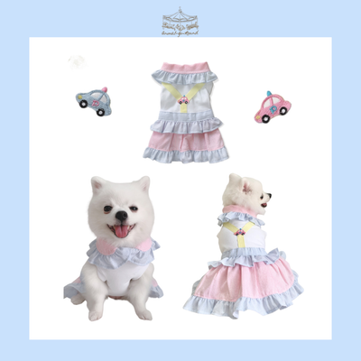 Animal-Go-Round เสื้อผ้าเครื่องแต่งกาย สัตว์เลี้ยง, หมา, แมว, สุนัข รุ่น Road Trip Girl