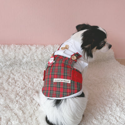 Animal-Go-Round เสื้อผ้าเครื่องแต่งกาย สัตว์เลี้ยง, หมา, แมว, สุนัข รุ่น New Natalie Boy (Christmas)
