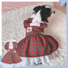 Animal-Go-Round เสื้อผ้าเครื่องแต่งกาย สัตว์เลี้ยง, หมา, แมว, สุนัข รุ่น New Natalie Girl (Christmas)