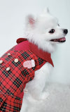 Animal-Go-Round เสื้อผ้าเครื่องแต่งกาย สัตว์เลี้ยง, หมา, แมว, สุนัข รุ่น Natasha Girl (Christmas)