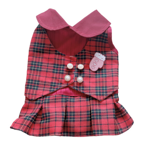 Animal-Go-Round เสื้อผ้าเครื่องแต่งกาย สัตว์เลี้ยง, หมา, แมว, สุนัข รุ่น Natasha Girl (Christmas)