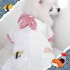 Animal-Go-Round เสื้อผ้าเครื่องแต่งกาย สัตว์เลี้ยง, หมา, แมว, สุนัข รุ่น Sushi Red