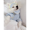 Animal-Go-Round เสื้อผ้าเครื่องแต่งกาย สัตว์เลี้ยง, หมา, แมว, สุนัข รุ่น Pajamas Blue